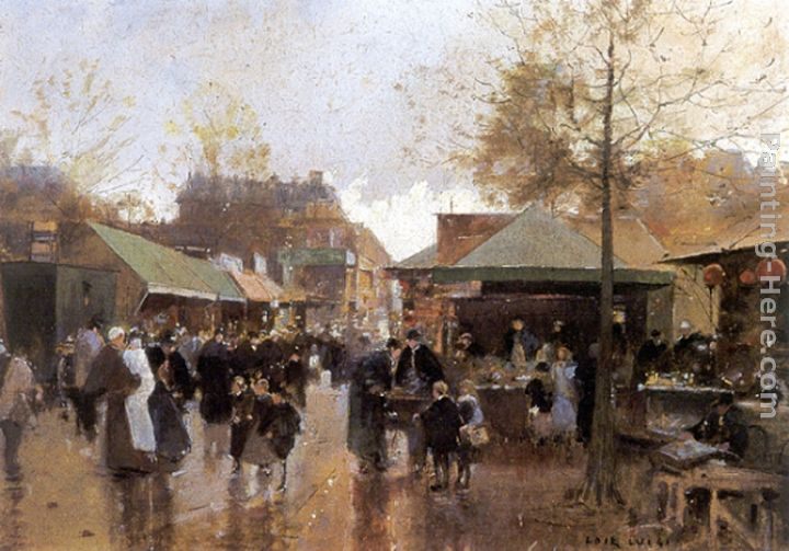 Luigi Loir le Marcheaux Puces Porte de Clingna Court